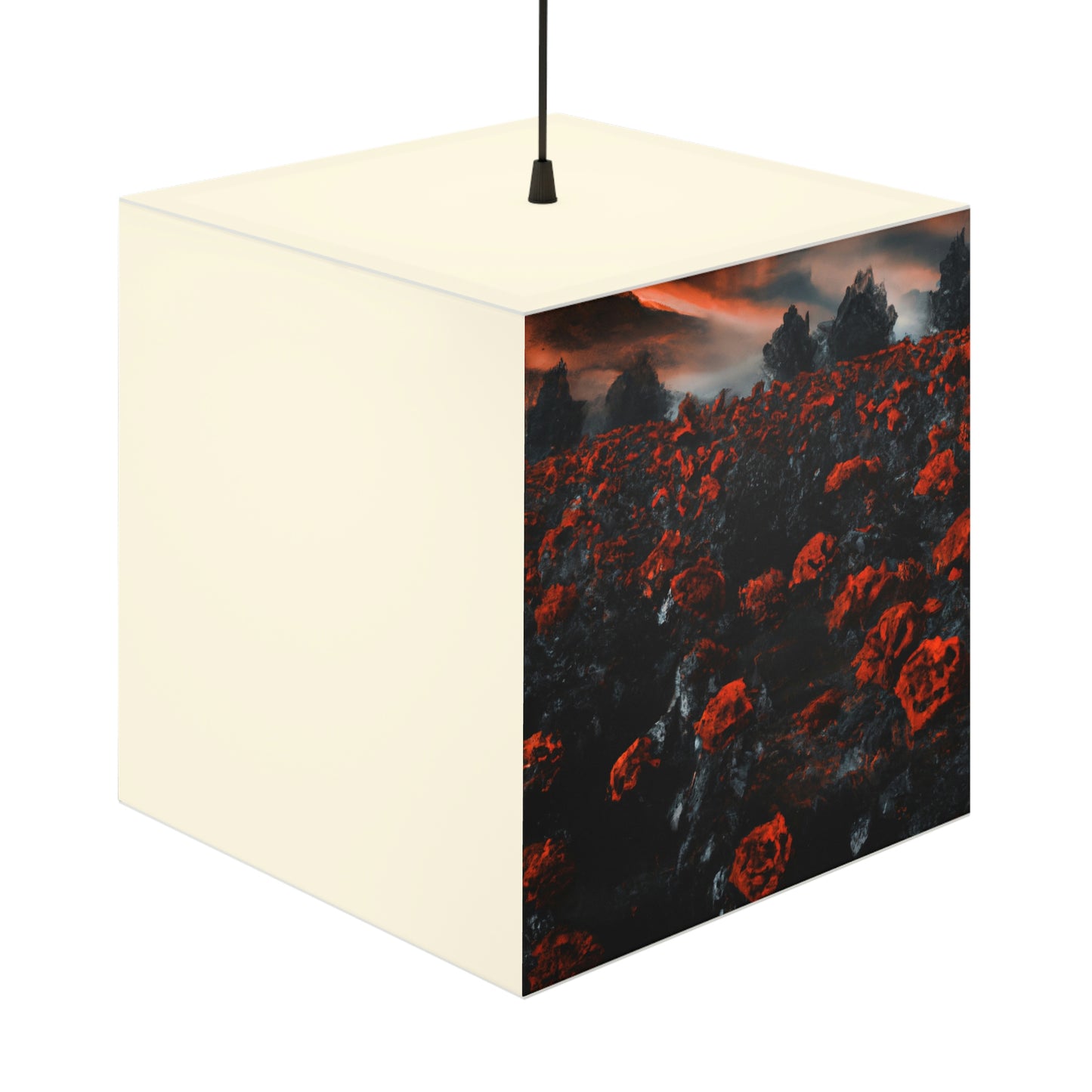 "Inferno of Blossoms" - Die Alien Light Cube Lampe