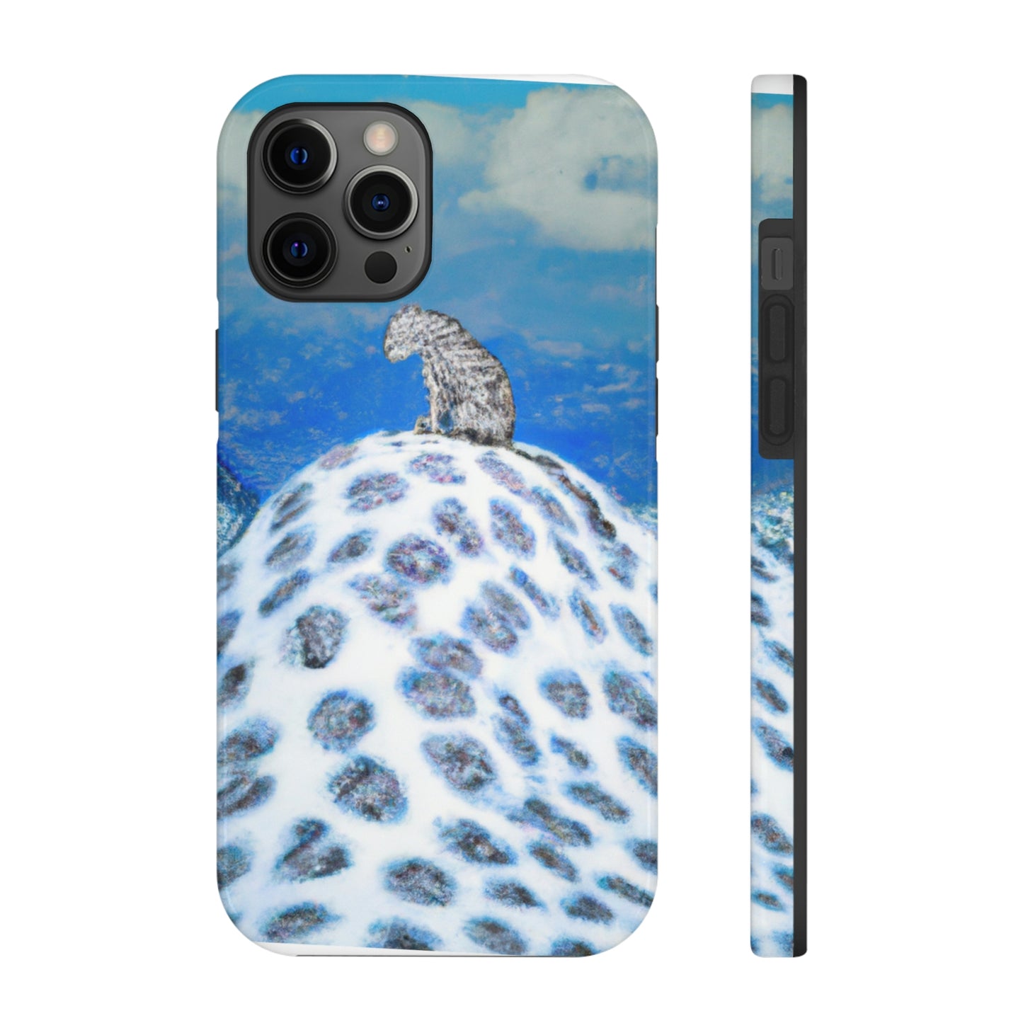 "Perca solitaria del leopardo de las nieves" - Las fundas para teléfonos Alien Tough