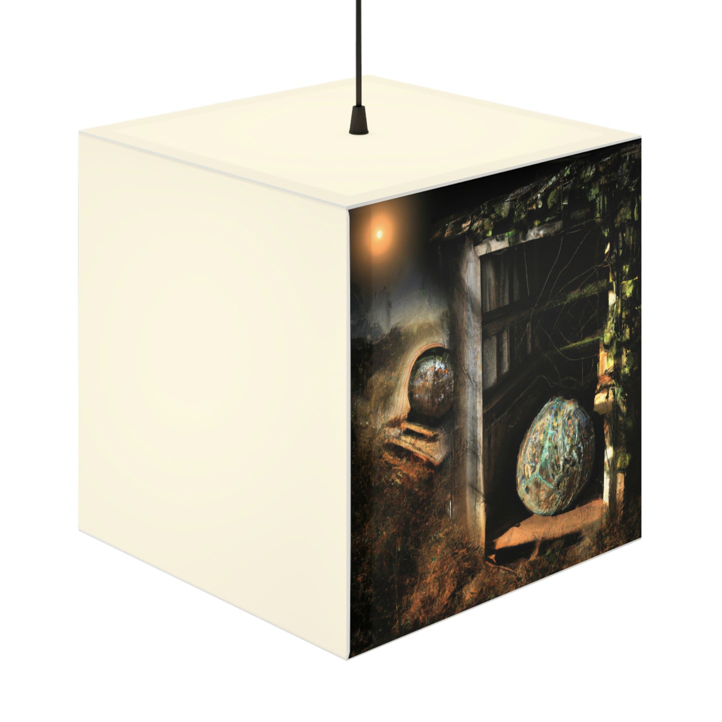 The Doghouse of Mystery. - The Alien Light Cube Lamp