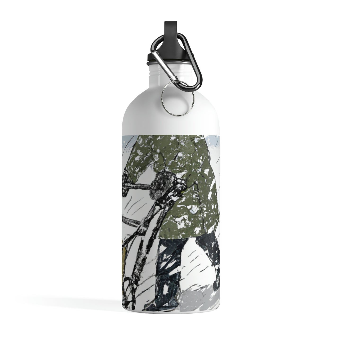 "Struggling Against the Snow" - The Alien Stainless Steel Water Bottle