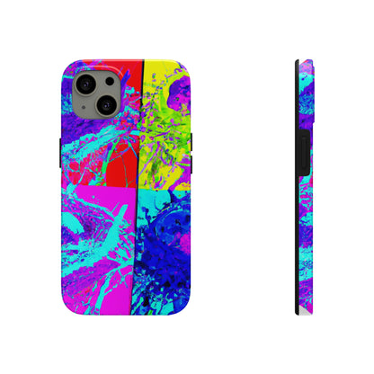 "Ein Regenbogen aus gefiederten Freunden" - Die Alien Tough Phone Cases