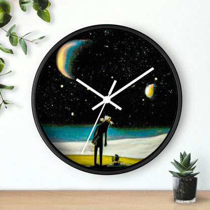 "Un alma perdida conectada a los cielos" - El reloj de pared alienígena