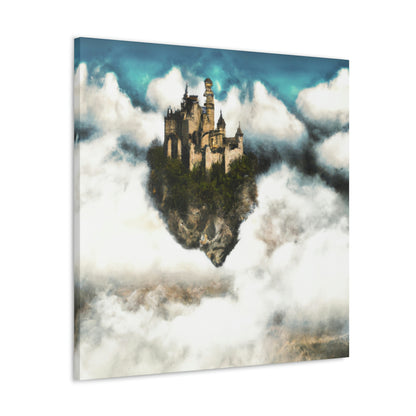 Mystic Castle in the Sky - The Alien Canva