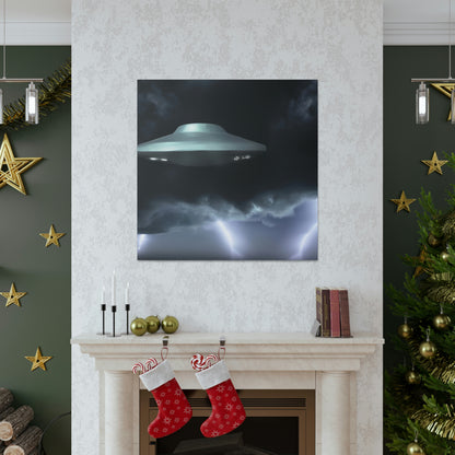 "Stormy Encounter" - The Alien Canva