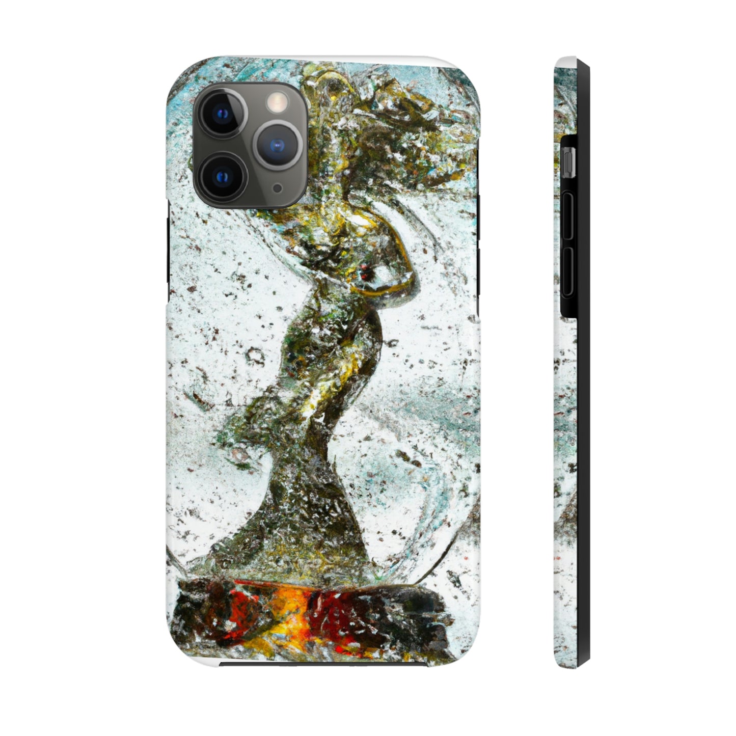 Frostiges Feuerwerk. - Die Alien Tough Phone Cases