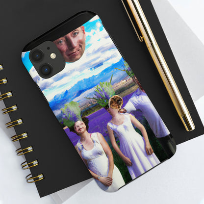 "Lavender Family Reunion: A Blooming Celebration" - The Alien Tough Phone Cases