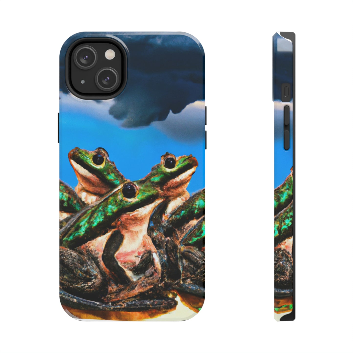 "Ein Froschchor im Gewitter" - Die Alien Tough Phone Cases