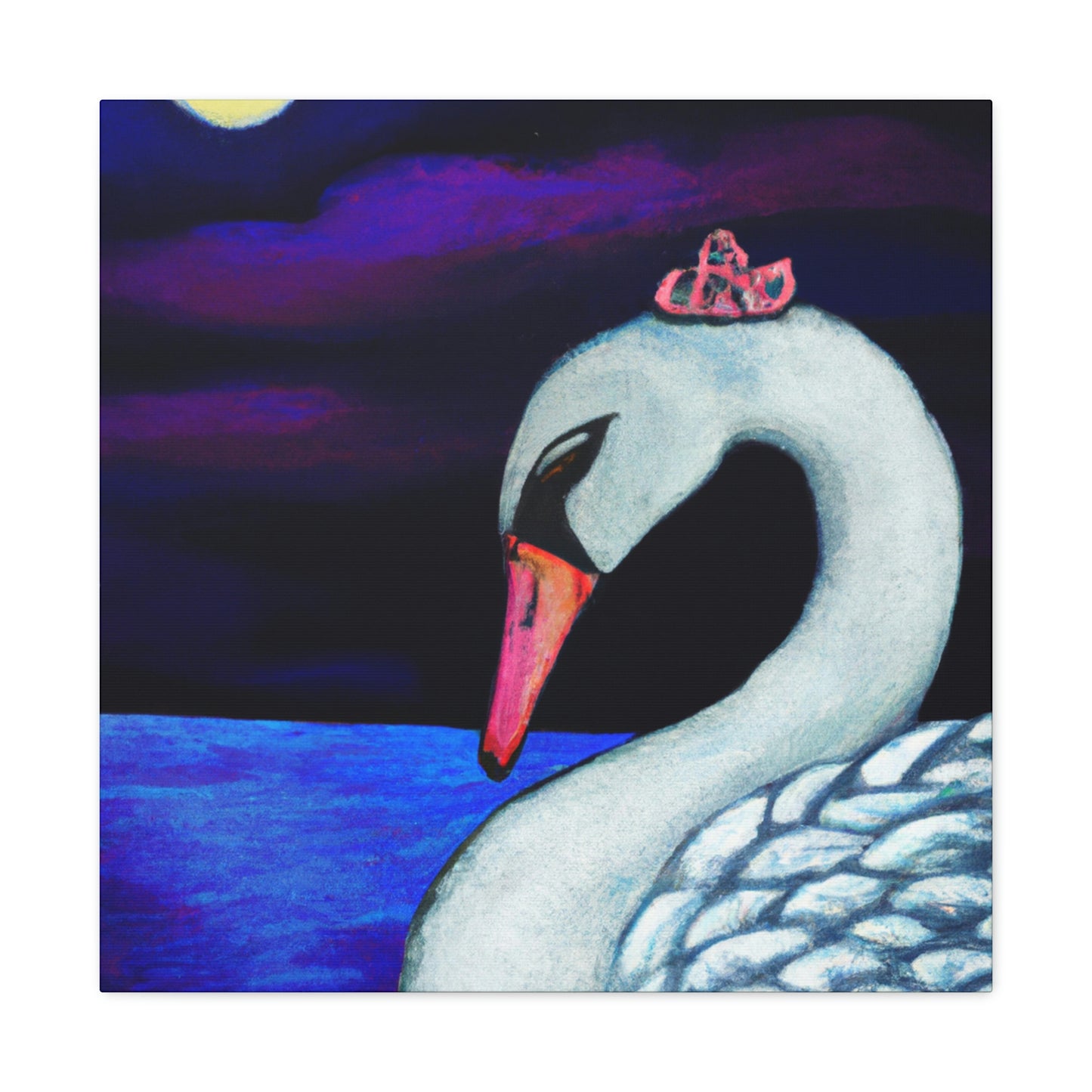 "A Swan's Lament: The Widowed Heavens" - The Alien Canva