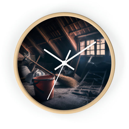 "Dusty Hopes in an Abandoned Attic" - The Alien Wall Clock