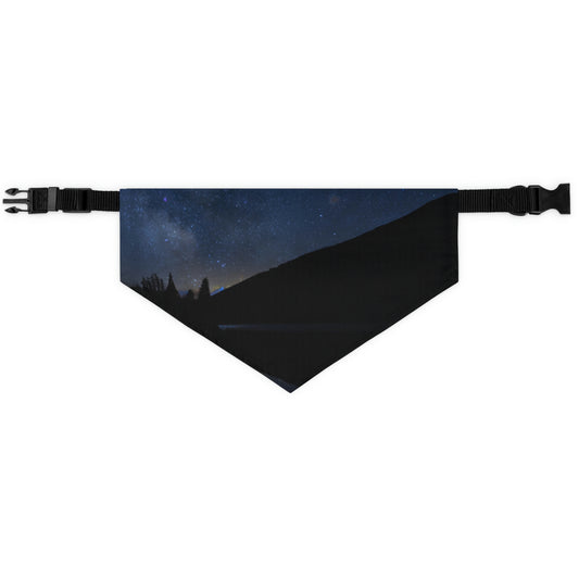 "A Starlit Tranquility" - Das Alien Pet Bandana Halsband