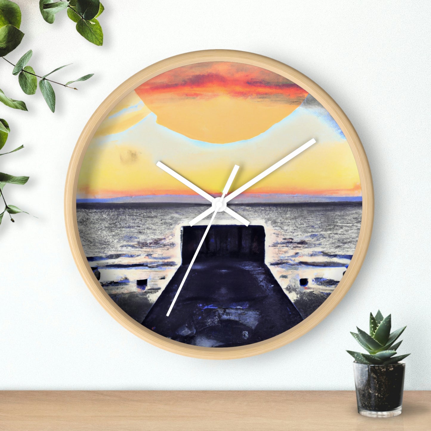 "Forlorn Horizon" - The Alien Wall Clock