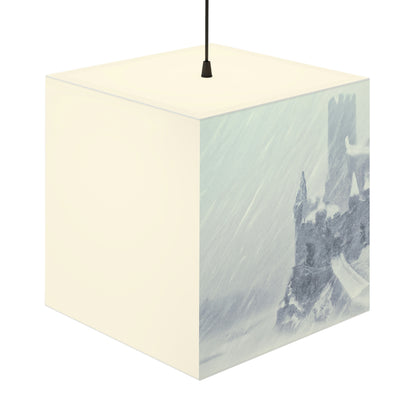 The Lost Castle Within the Snowstorm. - The Alien Light Cube Lamp