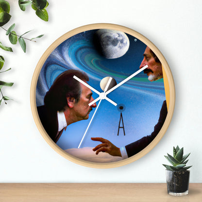 "A Chance Encounter Between Fateful Strangers" - The Alien Wall Clock