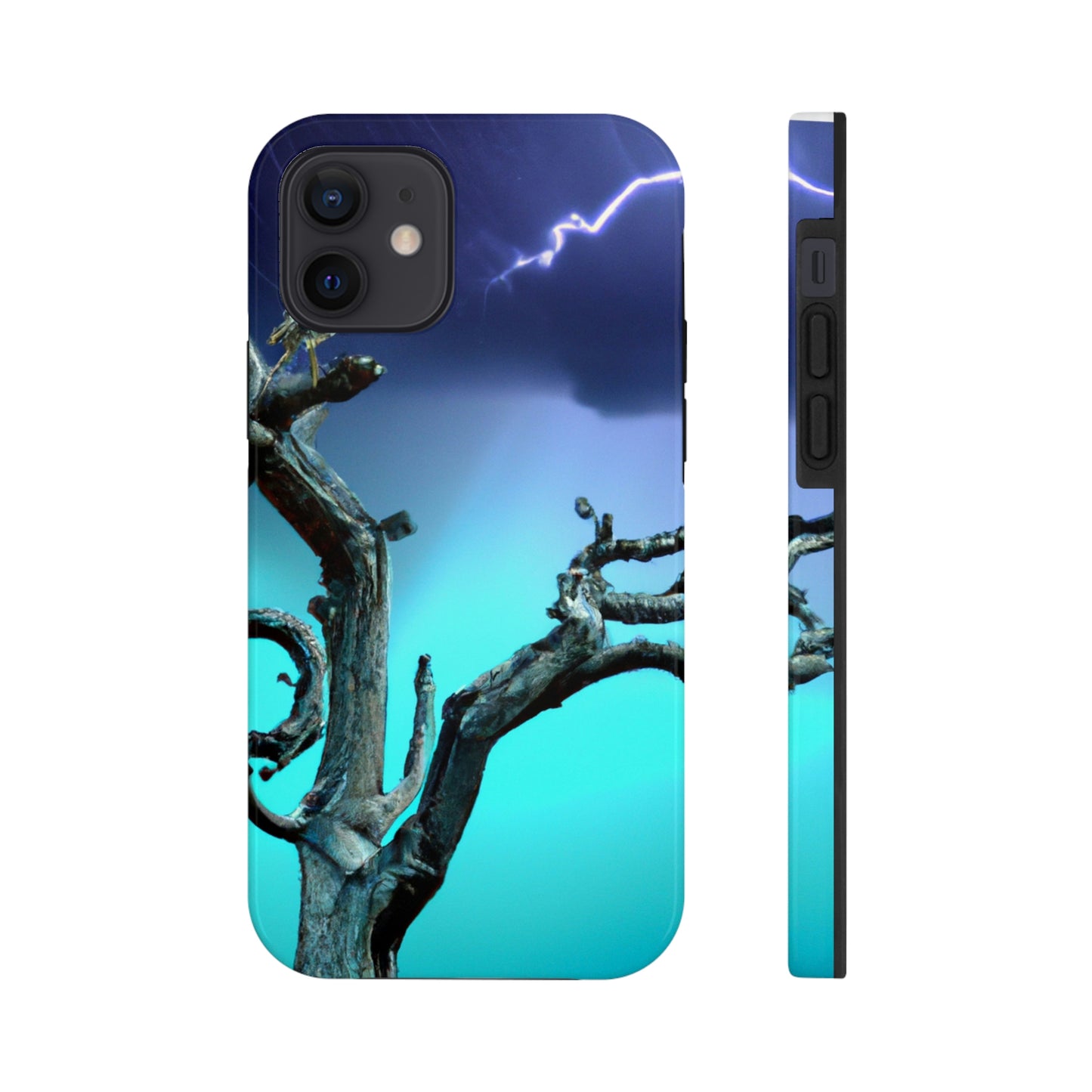 "Alleine gegen den Sturm" - Die Alien Tough Phone Cases