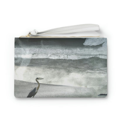 "A Sea of Turmoil: A Heron's Restlessness". - The Alien Clutch Bag