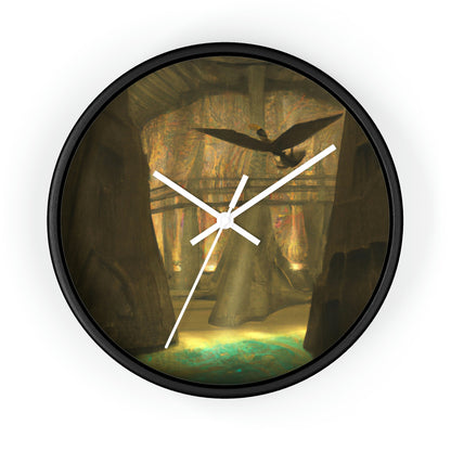 "The Great Time-Traveling Avian Adventure" - The Alien Wall Clock