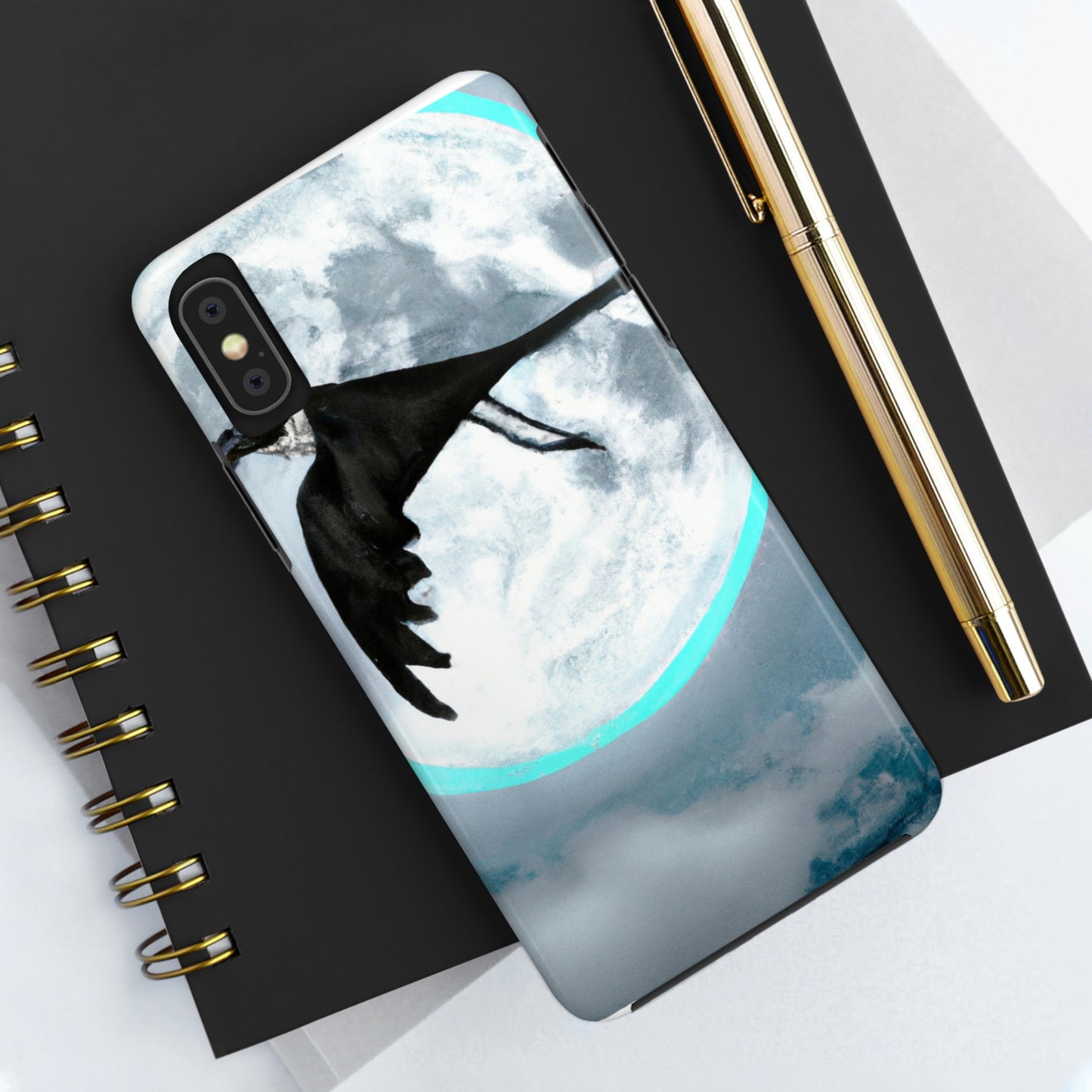 "Lunar Plunge" - Die Alien Tough Phone Cases