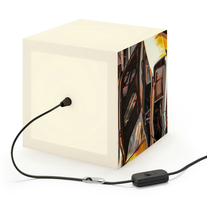 that rebuilds the consciousness of a lost loved one

"Rebuilding Time: A Journey to Remember" - The Alien Light Cube Lamp