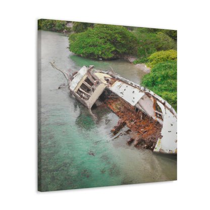 "Shipwrecked: A Mysterious Island" - The Alien Canva