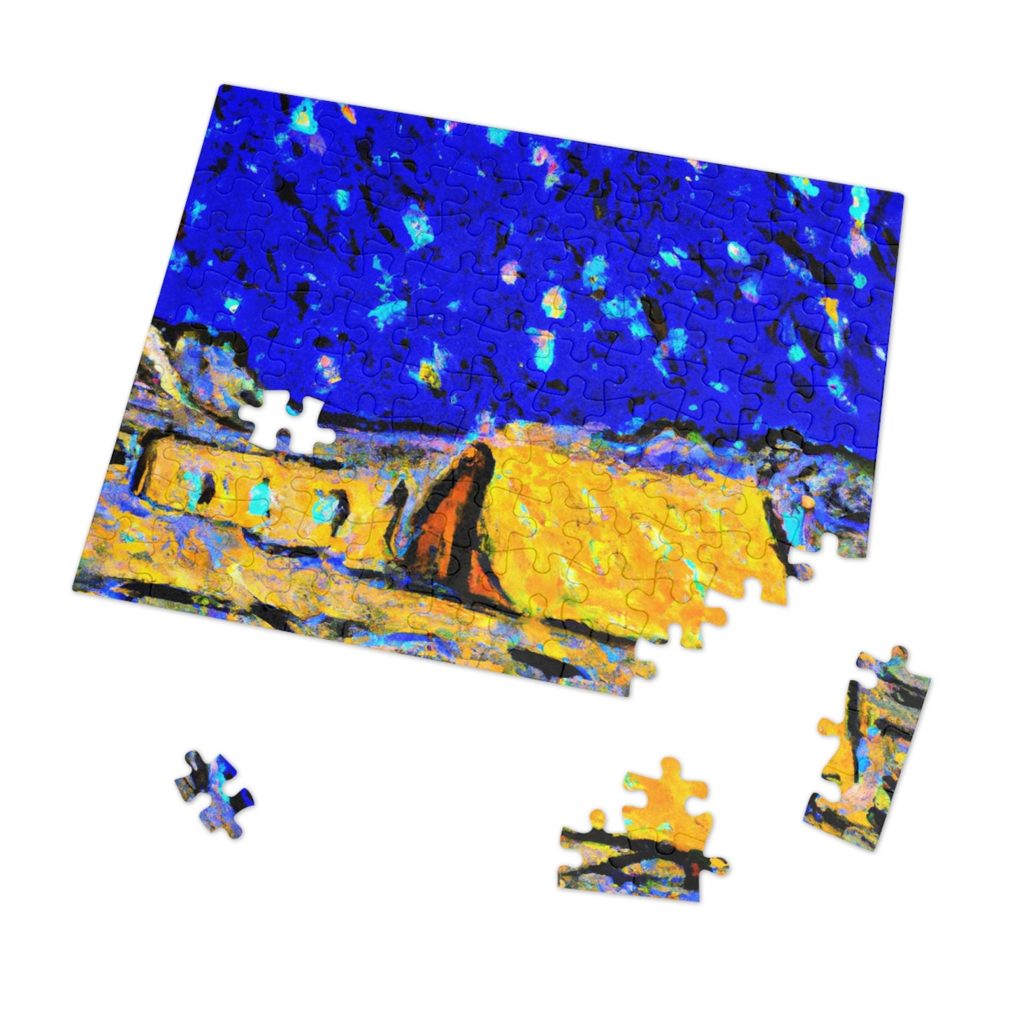 "Enchanted Sands of the Night Sky" - The Alien Jigsaw Puzzle