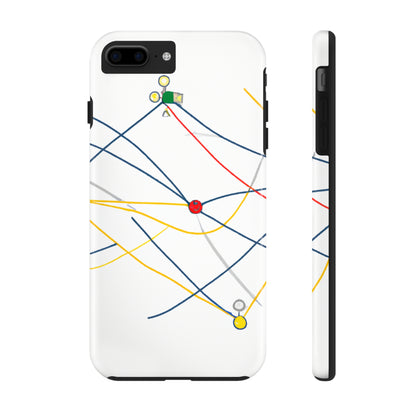 "Exploring the Dynamic Topology: Artful Visualization of a Network Structure." - The Alien Tough Phone Cases