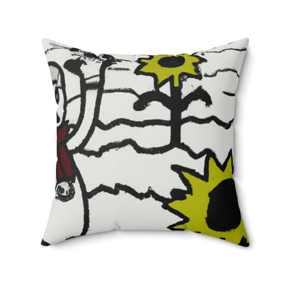 "An Oasis of Frost and Sun" - The Alien Square Pillow