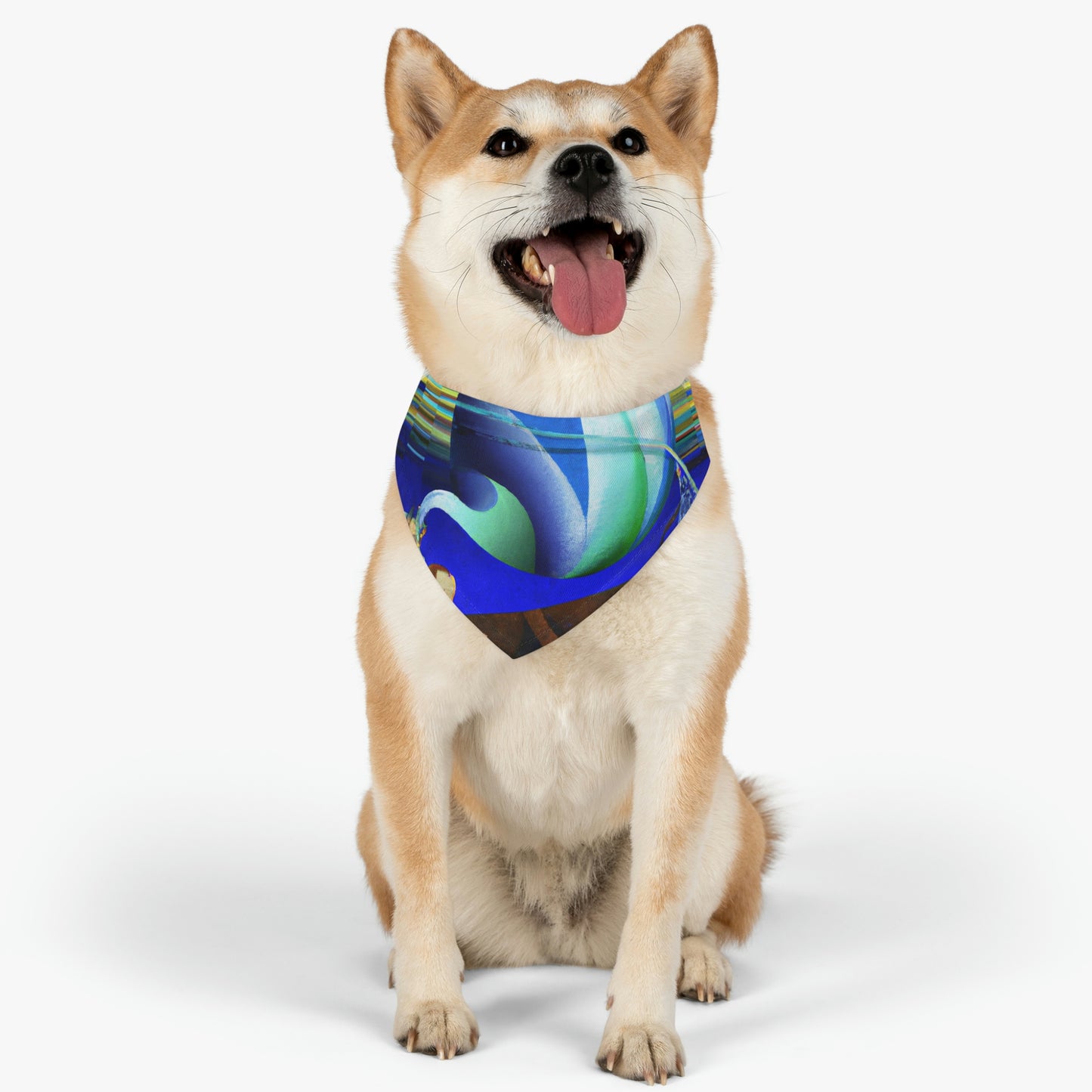 "Drifting: A Father and Son's Voyage Through Life" - The Alien Pet Bandana Collar