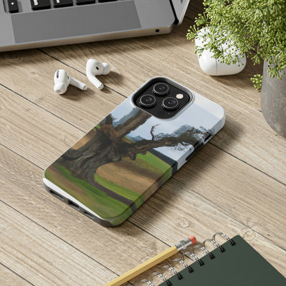 "A Shadow in the Meadow: The Last Standing Tree" - The Alien Tough Phone Cases