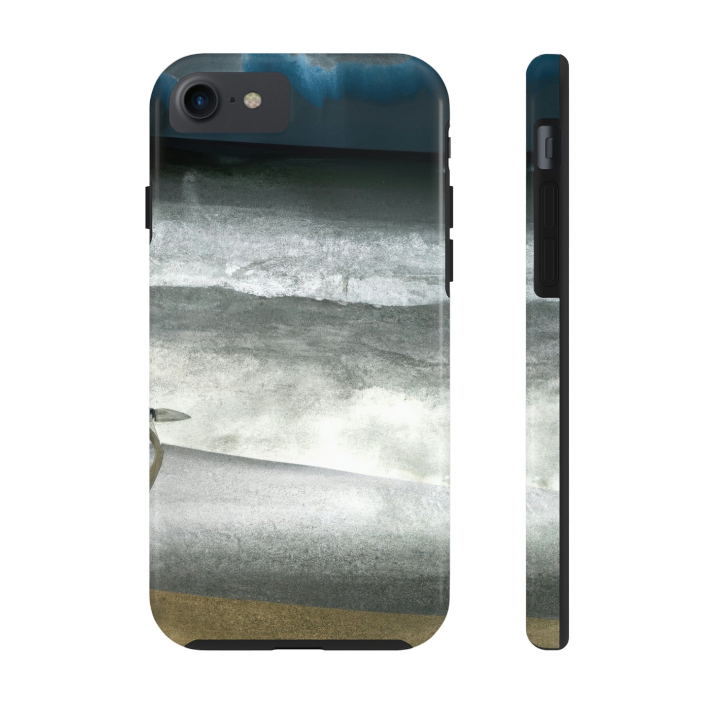 "A Sea of Turmoil: A Heron's Restlessness". - The Alien Tough Phone Cases