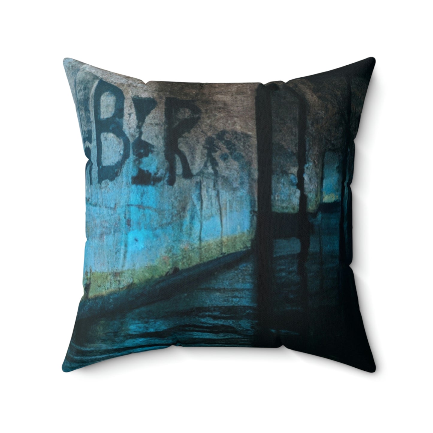 "Diving the Ruins of the Lost Underwater City" - The Alien Square Pillow