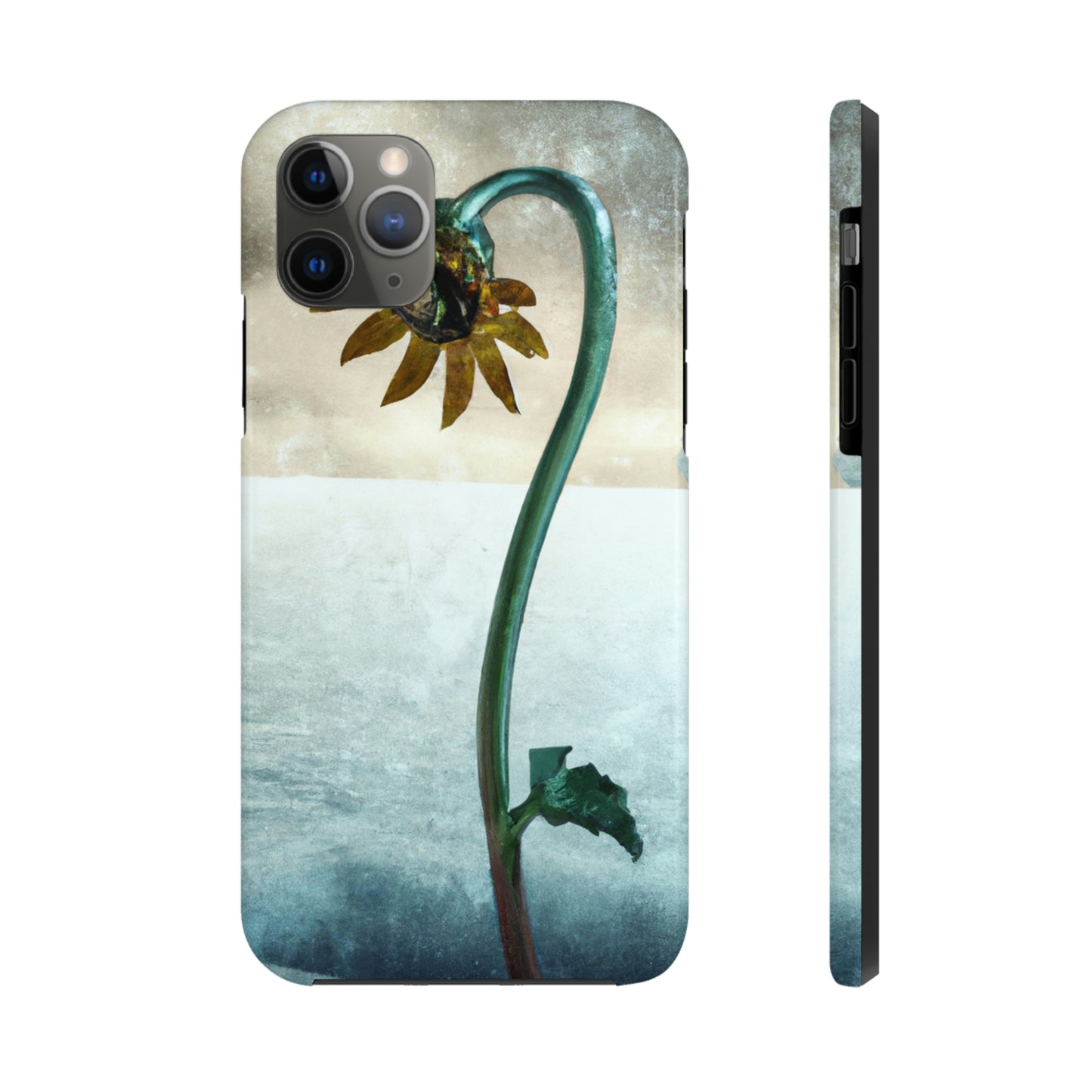 "Fighting the Frost: A Flower's Story" - The Alien Tough Phone Cases