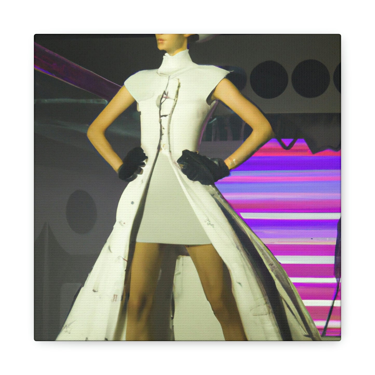 "Blast to the Past: A Retro-Futurist Fashion Show" - The Alien Canva