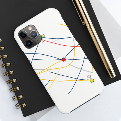 "Exploring the Dynamic Topology: Artful Visualization of a Network Structure." - The Alien Tough Phone Cases