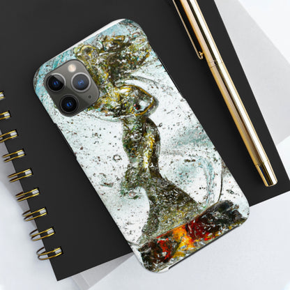 Frostiges Feuerwerk. - Die Alien Tough Phone Cases