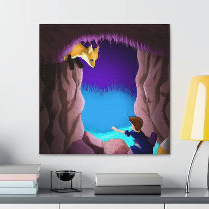 El zorro en la caverna - The Alien Canva