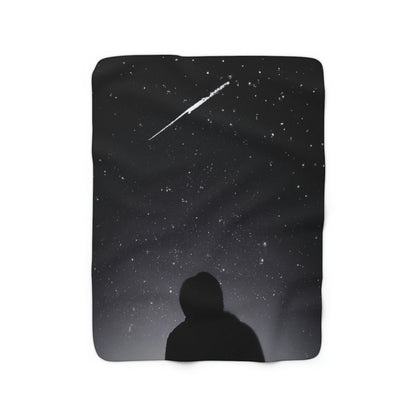 "A Wish In The Heavens" - The Alien Sherpa Fleece Blanket