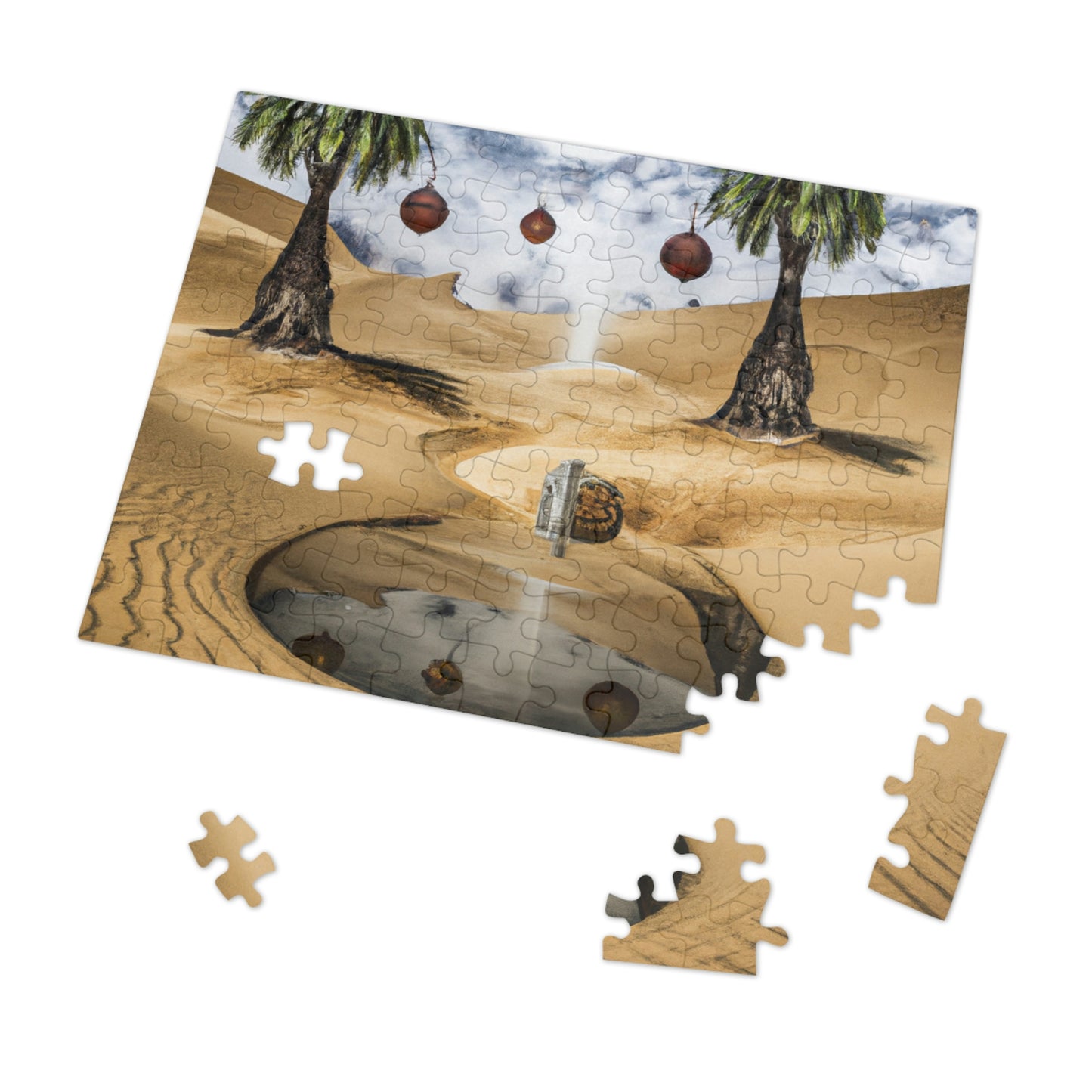 Das Trugbild der Wüstensande - Das Alien-Puzzle