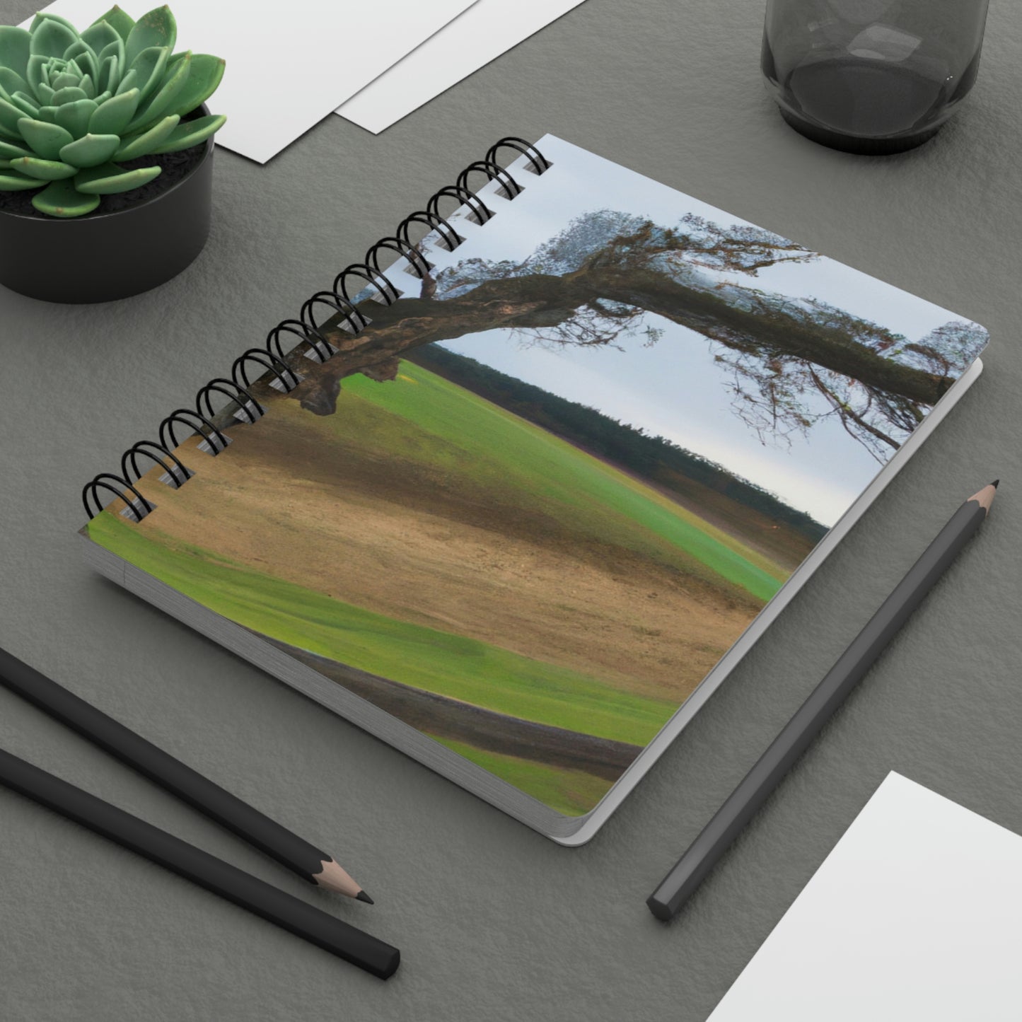 "A Shadow in the Meadow: The Last Standing Tree" - The Alien Spiral Bound Journal