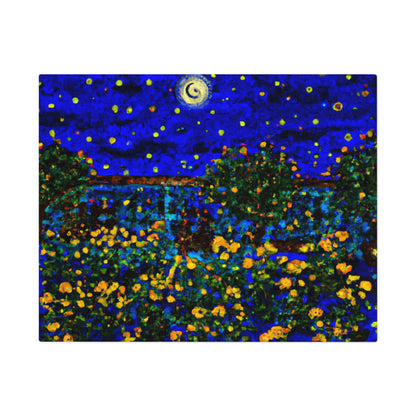 "A Midnight Celebration in Grandma's Garden" - The Alien Jigsaw Puzzle