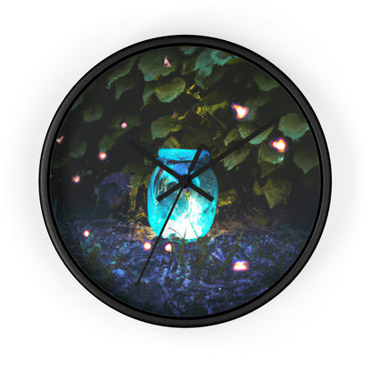 "Luminescence of Forgotten Dreams" - The Alien Wall Clock