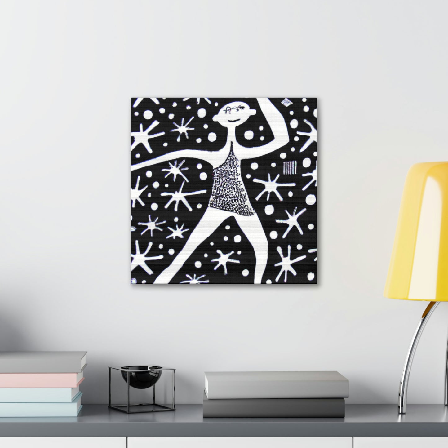 "Dancing Among the Galactic Light" - The Alien Canva