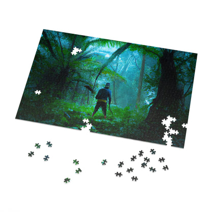 "Lost in the Unknown". - The Alien Jigsaw Puzzle