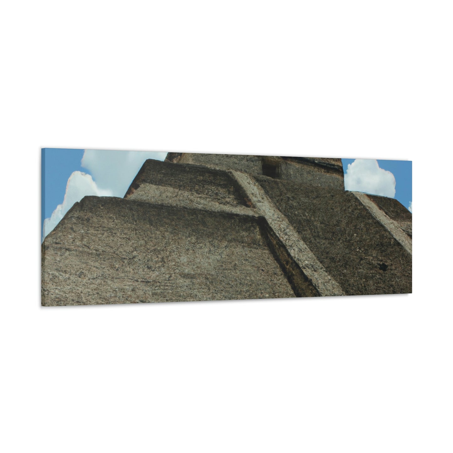 "The Ancient Pyramid's Hidden Treasures" - The Alien Canva