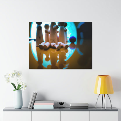 "Family Gathering Rupture" - Canvas