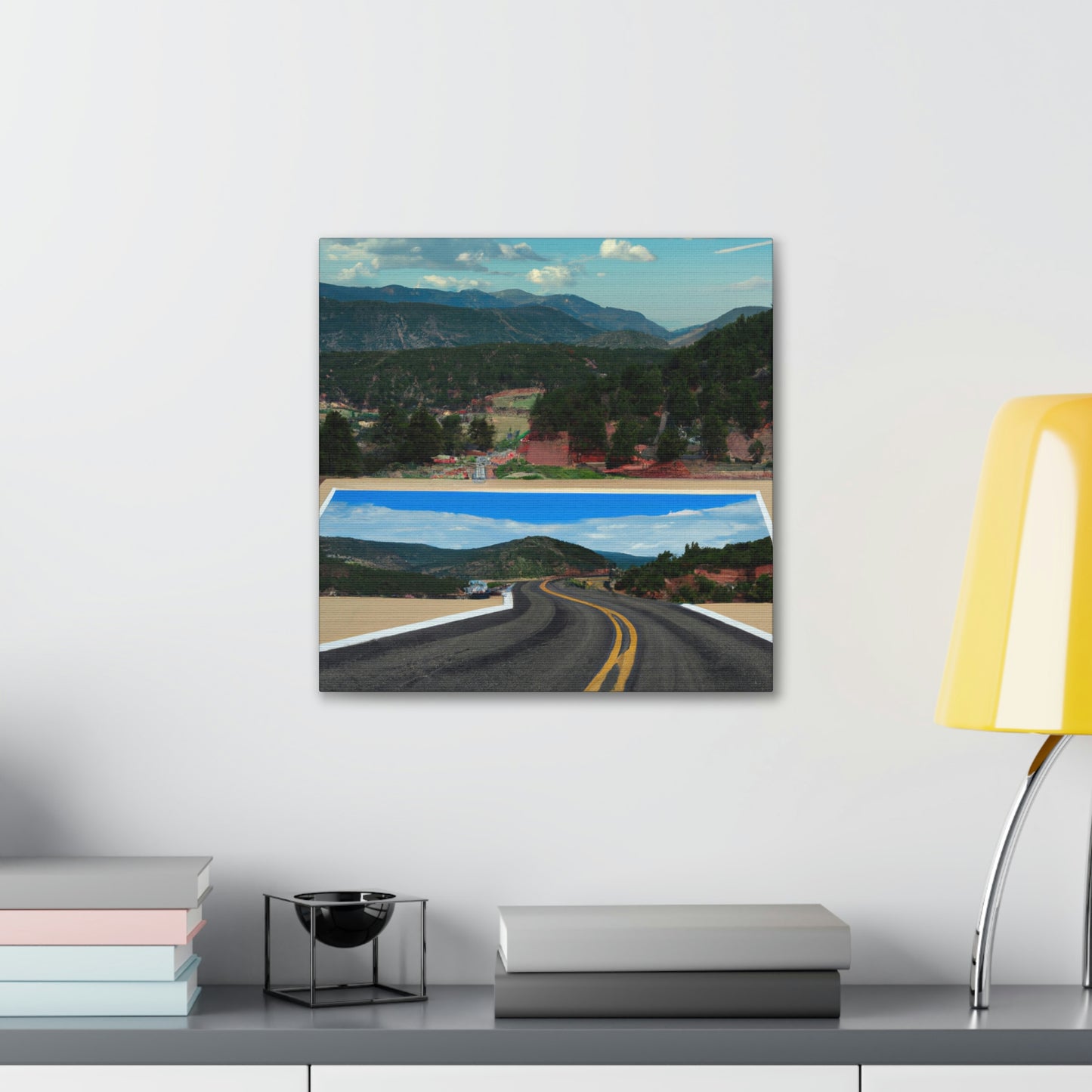 "The Art of the Open Road" - Canvas