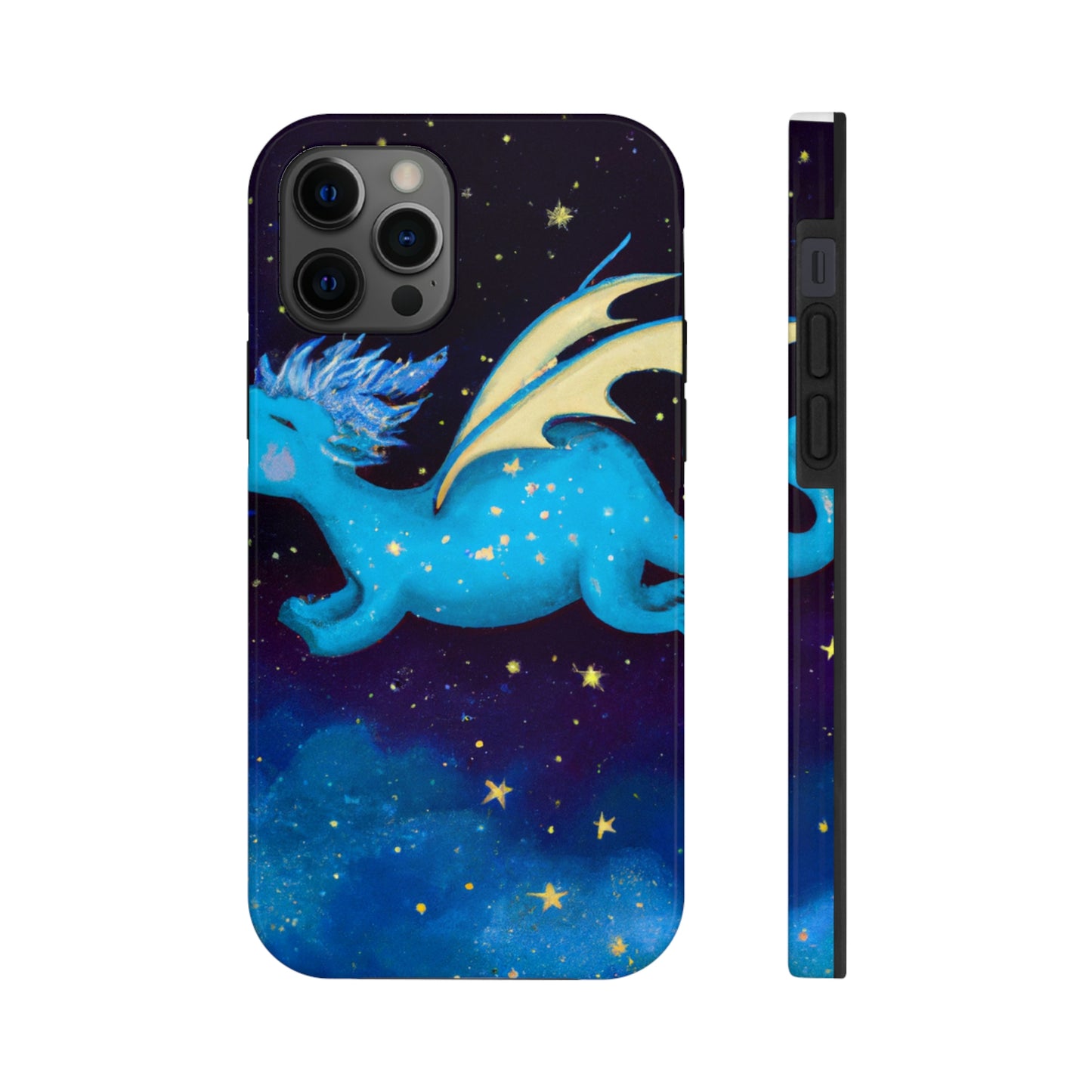 "Drifting Among the Stars: The Story of a Baby Dragon" - The Alien Tough Phone Cases