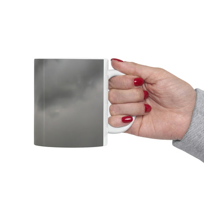 "Daring the Stormy Sky" - The Alien Ceramic Mug 11 oz