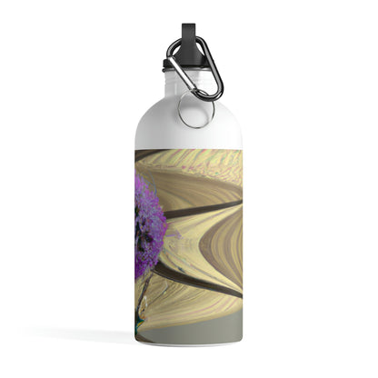 "A Blooming Miracle: Beauty in Chaos" - The Alien Stainless Steel Water Bottle