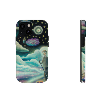 "Ein Meer aus Diamanten in der Nacht" - Die Alien Tough Phone Cases