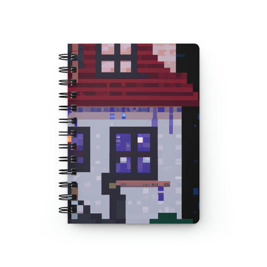 "Caper in the Mansion: A Raccoon's Adventure" - The Alien Spiral Bound Journal